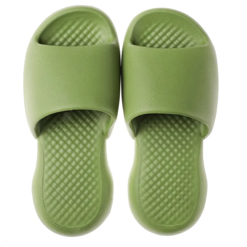 Simple Extra Soft Thicken Non-Slip Deodorize Bathroom Women Slippers