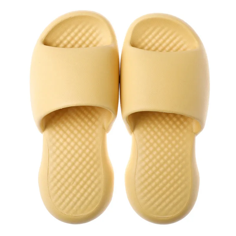 Simple Extra Soft Thicken Non-Slip Deodorize Bathroom Women Slippers