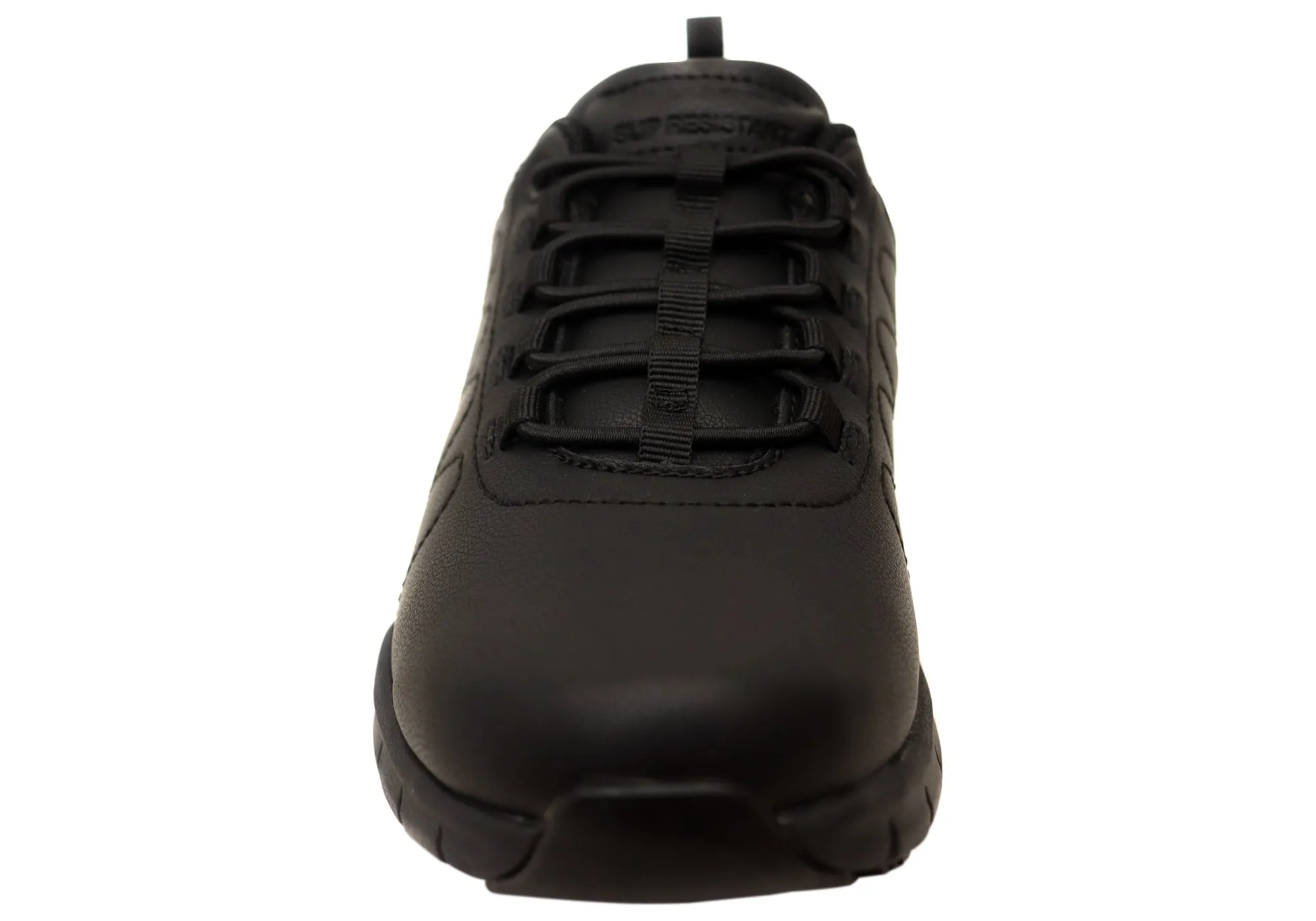 Skechers Womens Work Nampa Beja Comfortable Slip Resistant Work Shoes
