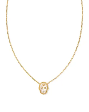 Skeleton Short Pendant Necklace