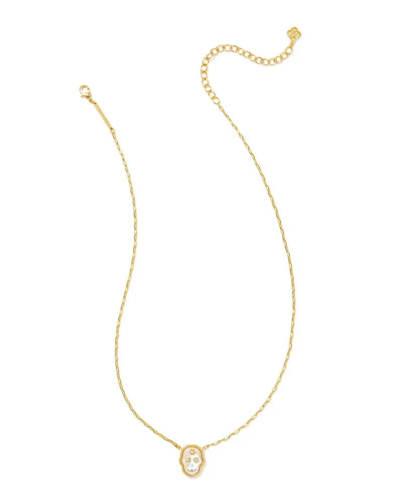 Skeleton Short Pendant Necklace