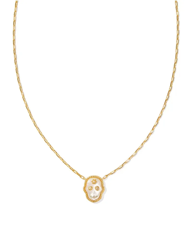 Skeleton Short Pendant Necklace