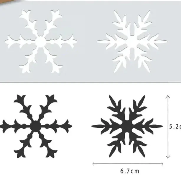 Snowflake Mini Stencil