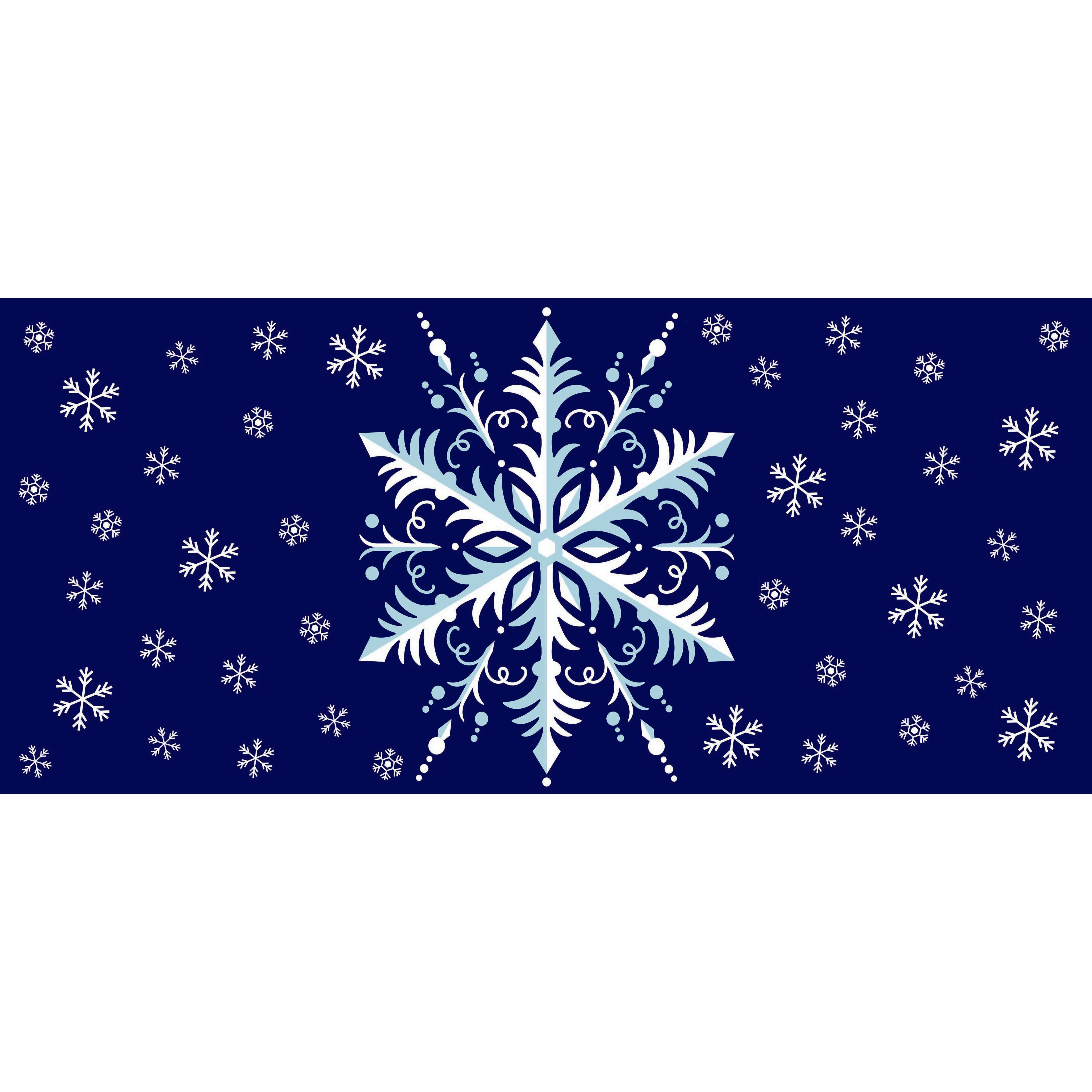 Snowflake Sassafras Mat