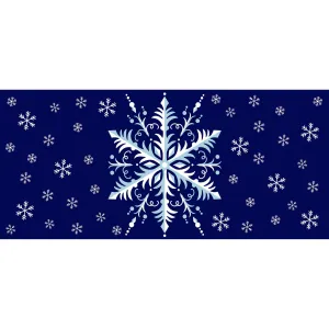 Snowflake Sassafras Mat