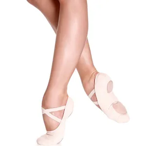 So Danca Bliss (SD16) Stretch Canvas Split-Sole Ballet Shoes in Pink