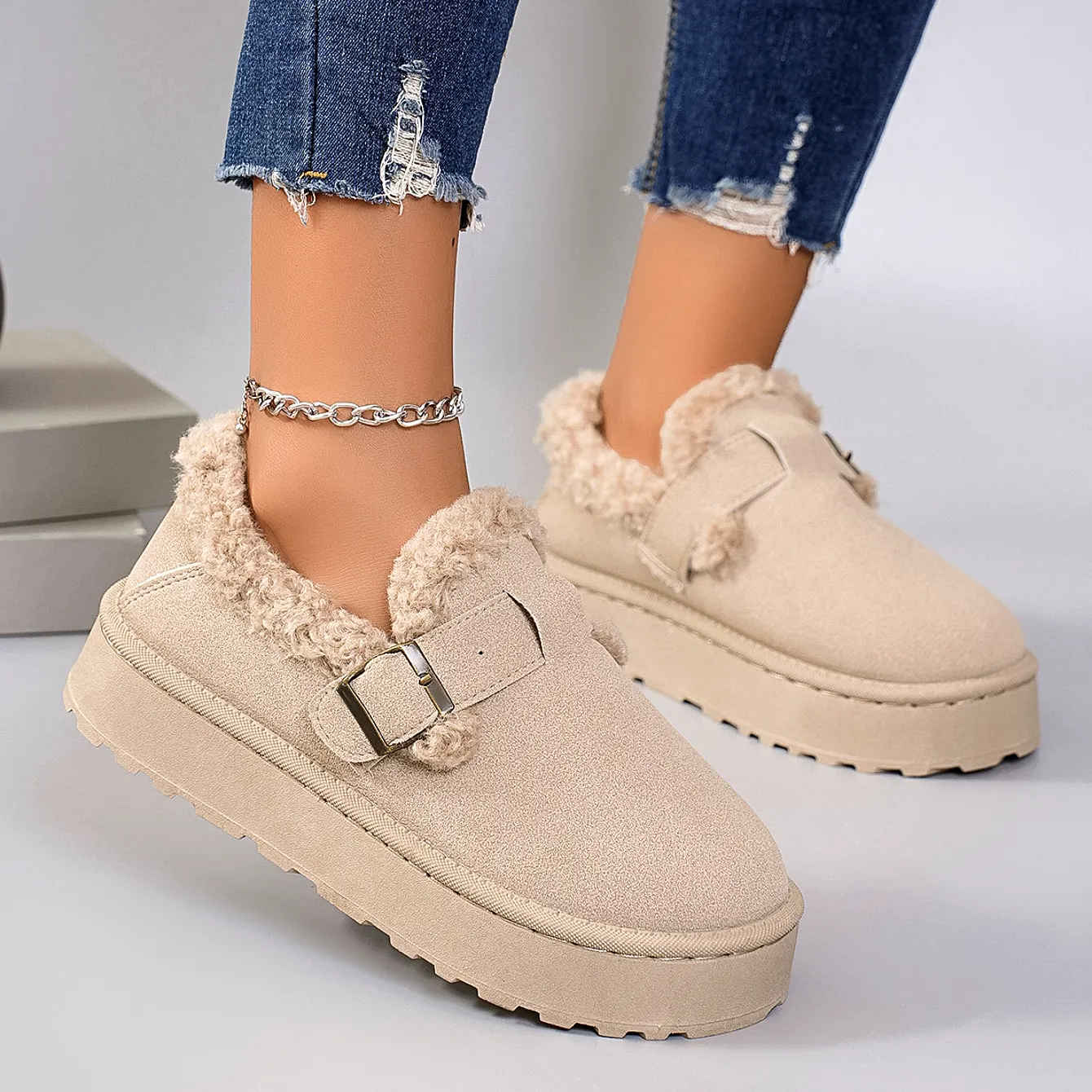Sofia Winter Mules