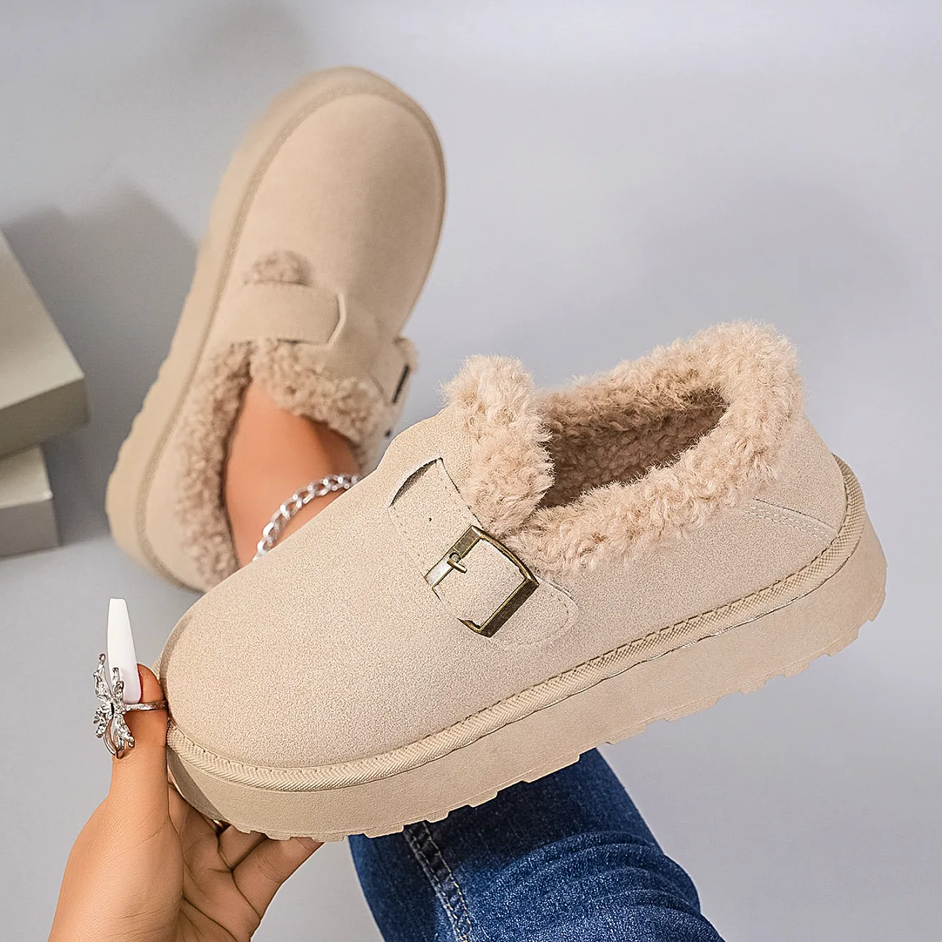 Sofia Winter Mules