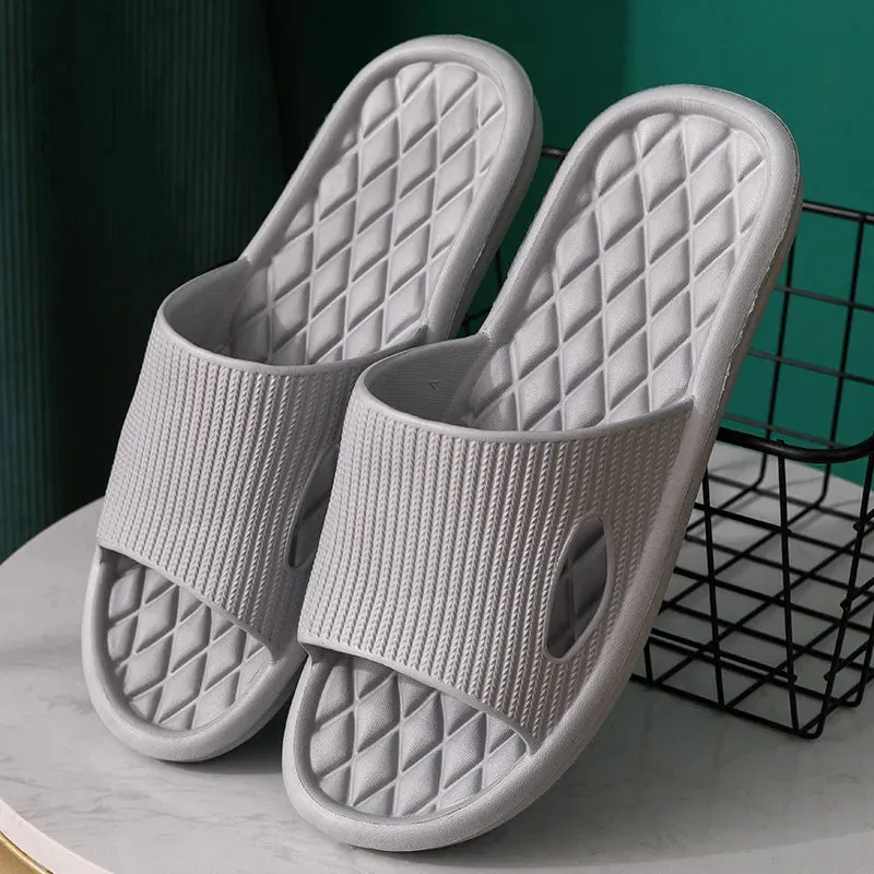 Soft Home Slippers - Skid-Proof and Waterproof for Men and Women