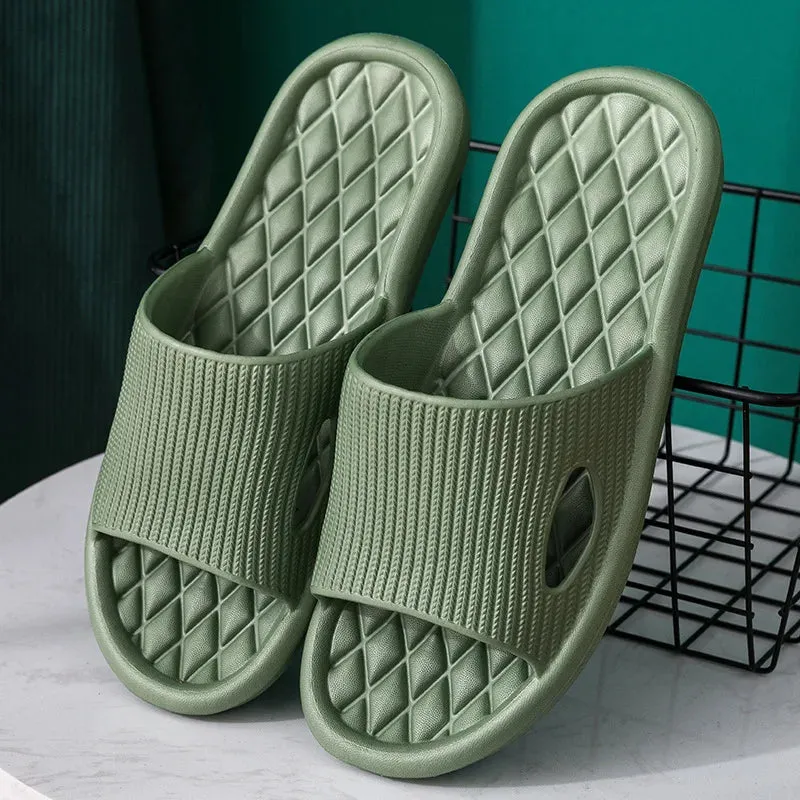 Soft Home Slippers - Skid-Proof and Waterproof for Men and Women