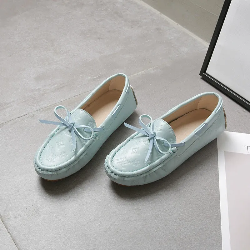 Soft Leather Fashion All-Match Comfy Flat Women's Loafer