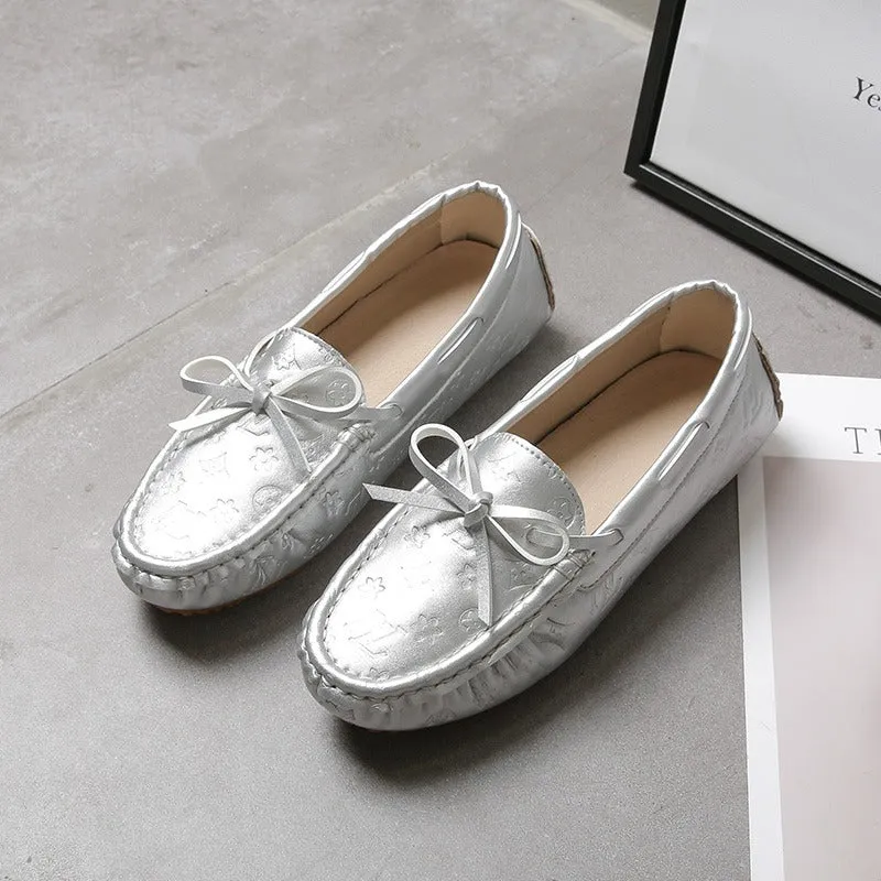 Soft Leather Fashion All-Match Comfy Flat Women's Loafer