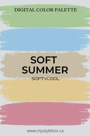 Soft Summer Season Color Palette