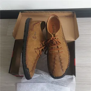 SoleBalance™ handgemaakte  bedrukte orthopedische herenschoenen