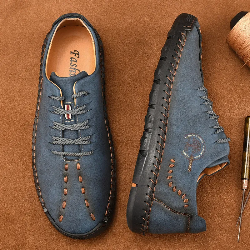 SoleBalance™ handgemaakte  bedrukte orthopedische herenschoenen