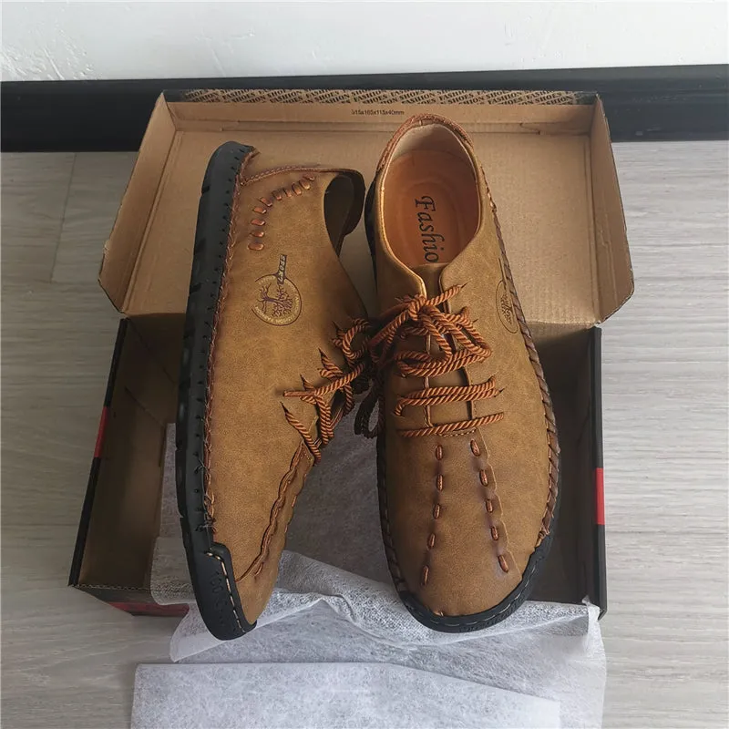 SoleBalance™ handgemaakte  bedrukte orthopedische herenschoenen