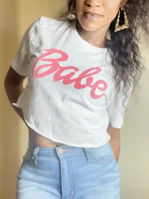 Solid Babe Crop Top