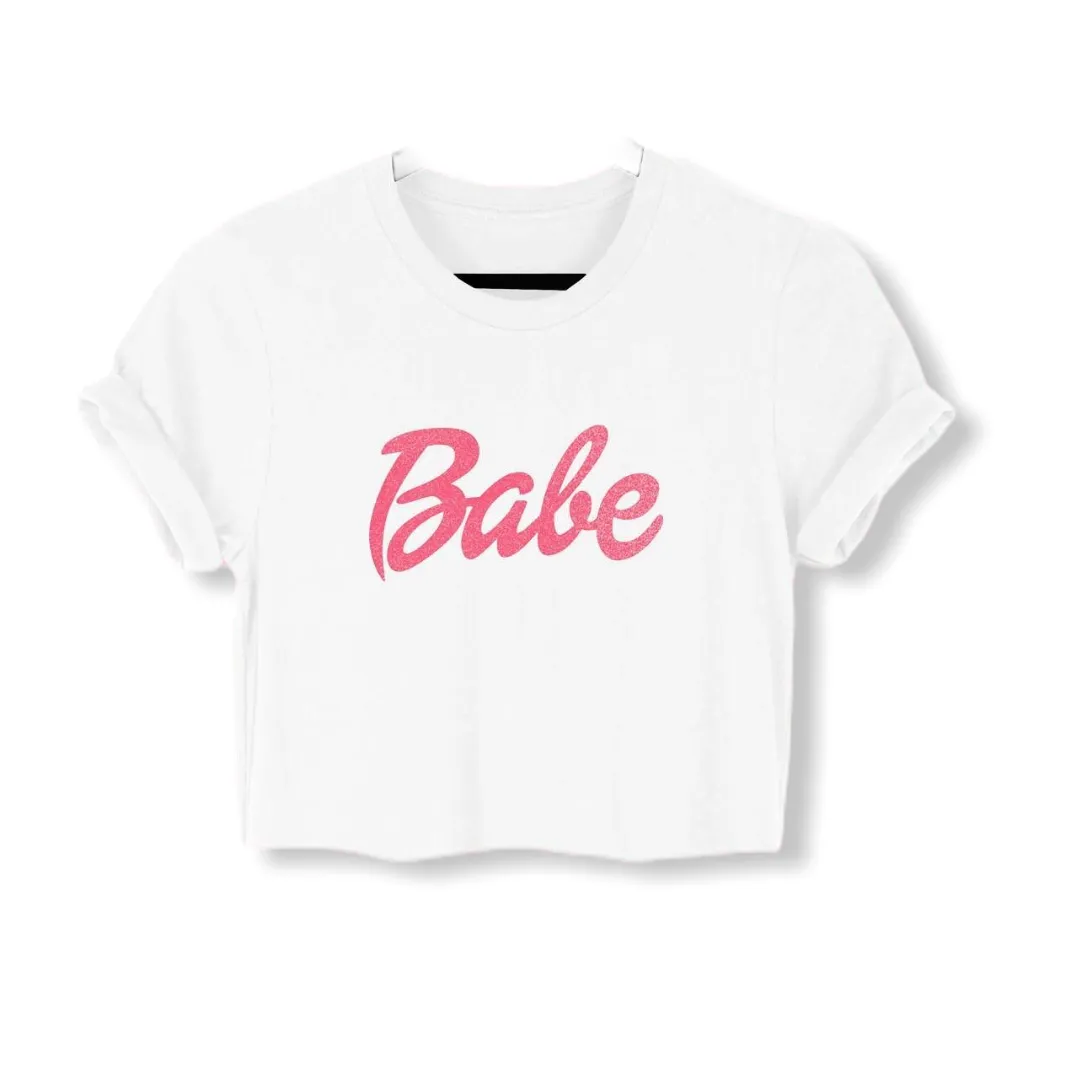Solid Babe Crop Top