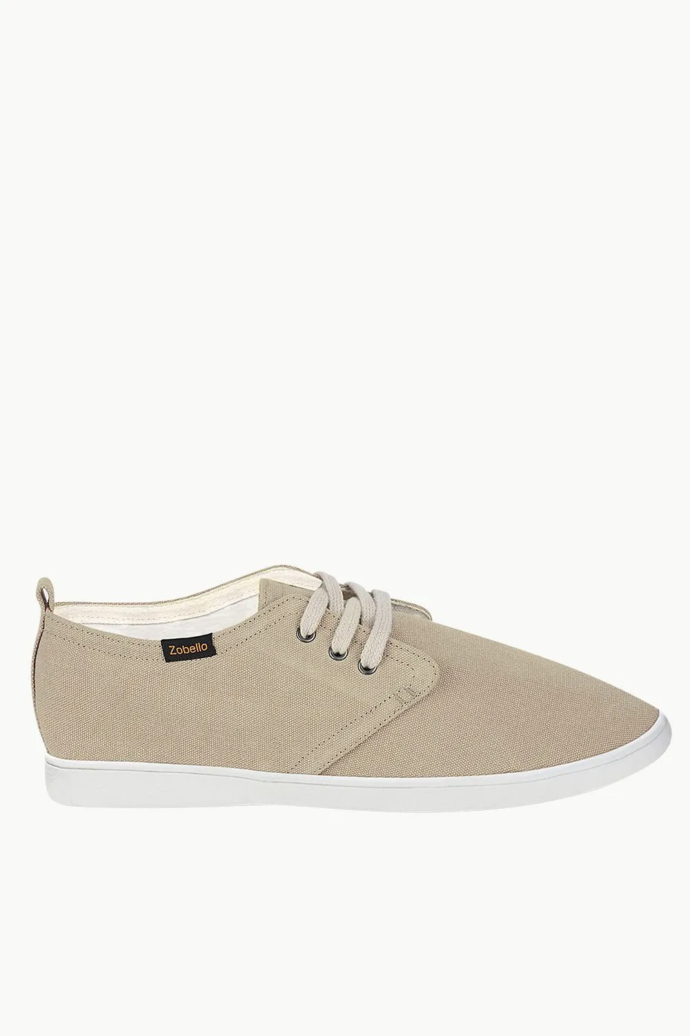 Solid Lace Up Plimsolls