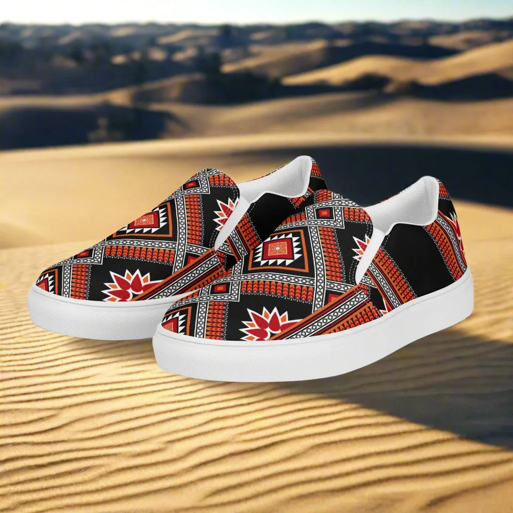 Southwest | Women’s Slip-on Canvas Shoes | Barbarosa