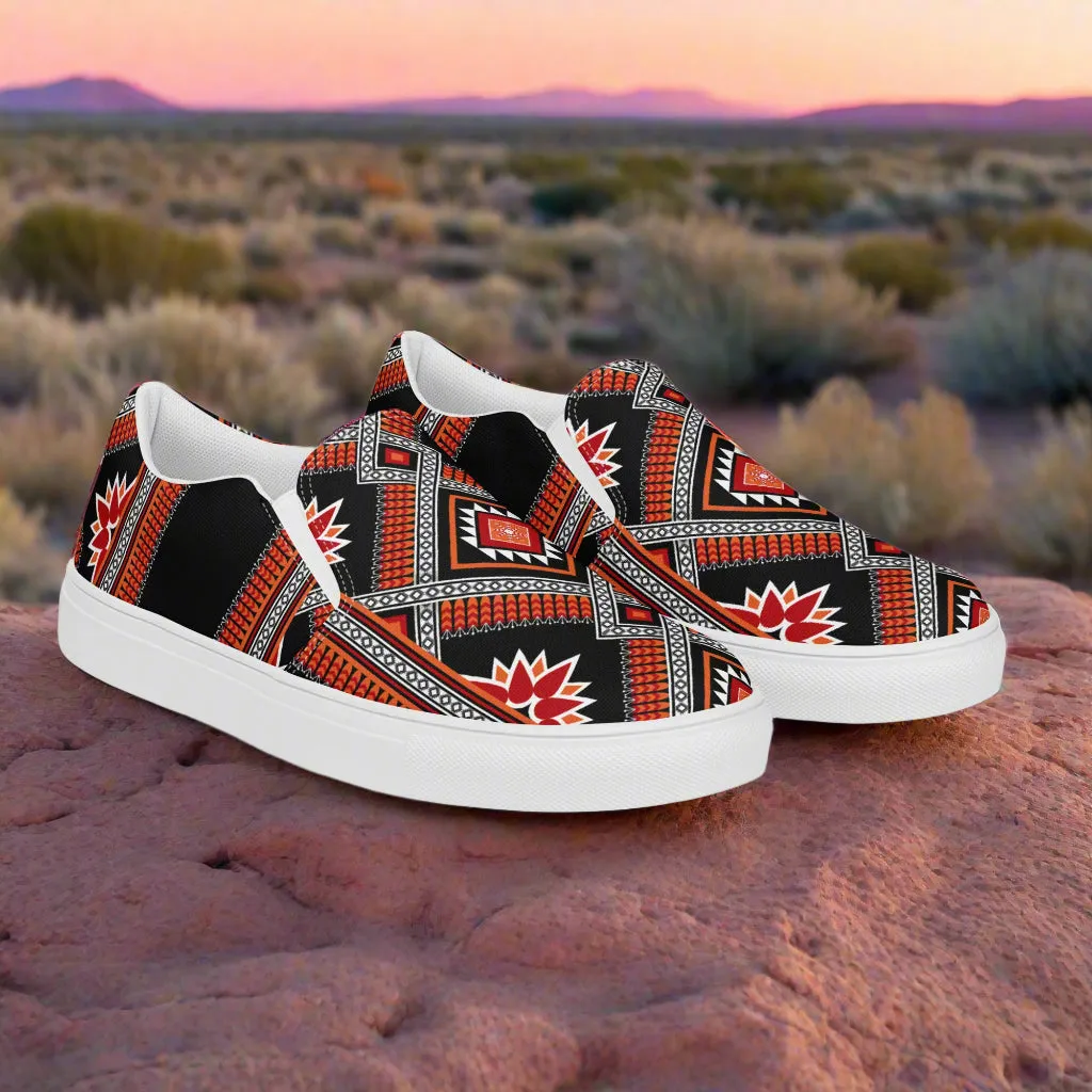 Southwest | Women’s Slip-on Canvas Shoes | Barbarosa