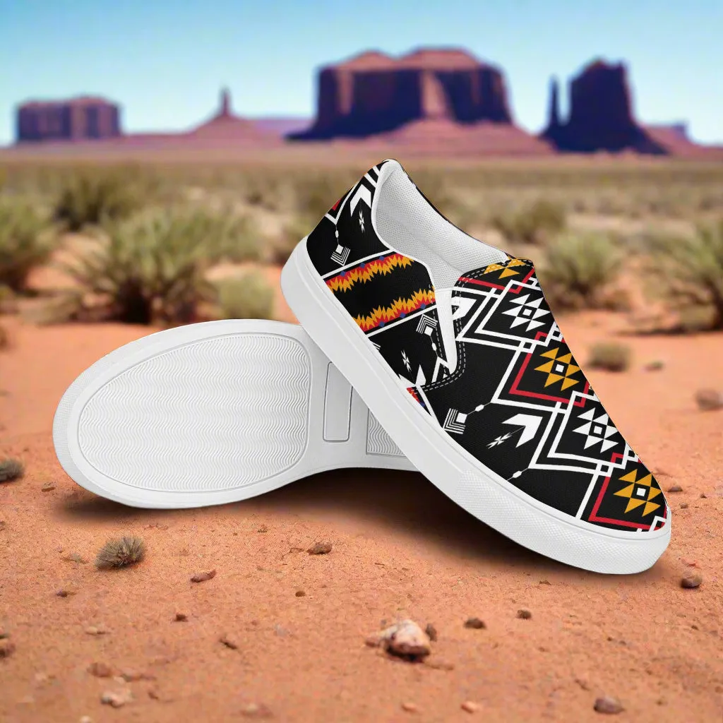Southwest | Women’s Slip-on Canvas Shoes | Condios