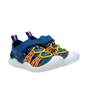 Space Dye Sharks Water Shoes in Medium Blue