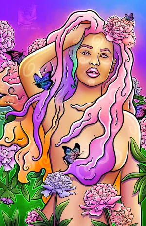 Spring Goddess - Print