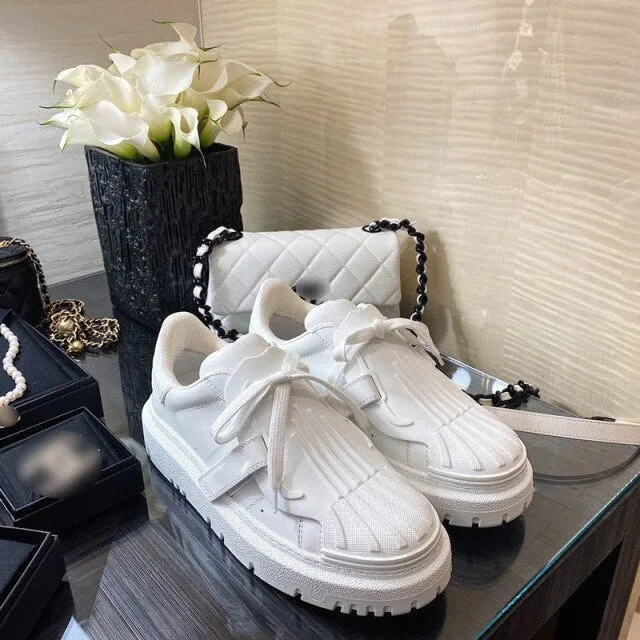 Spring Women Sneakers Flat Casual