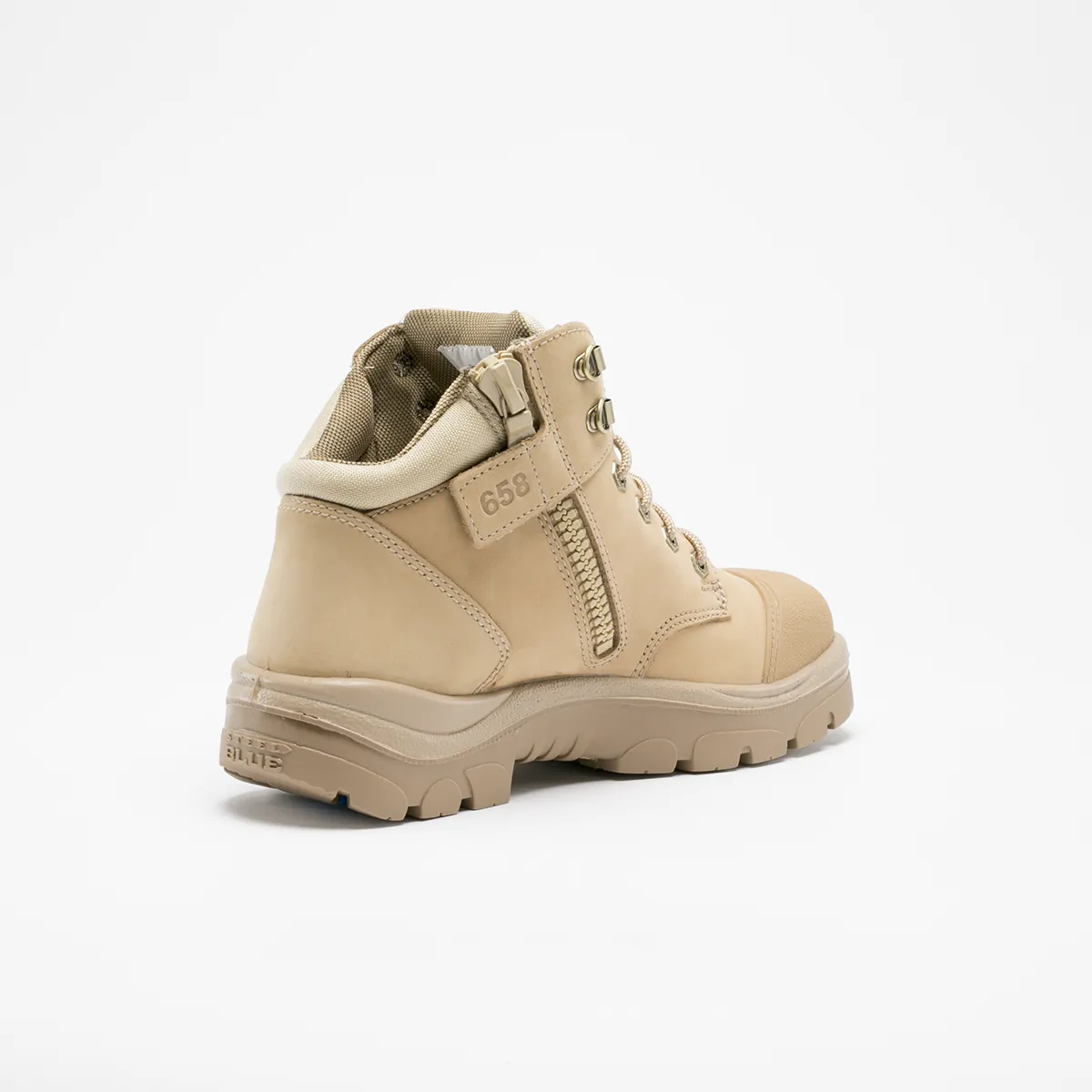 Steel Blue - 312658 Parkes Zip (Sand)