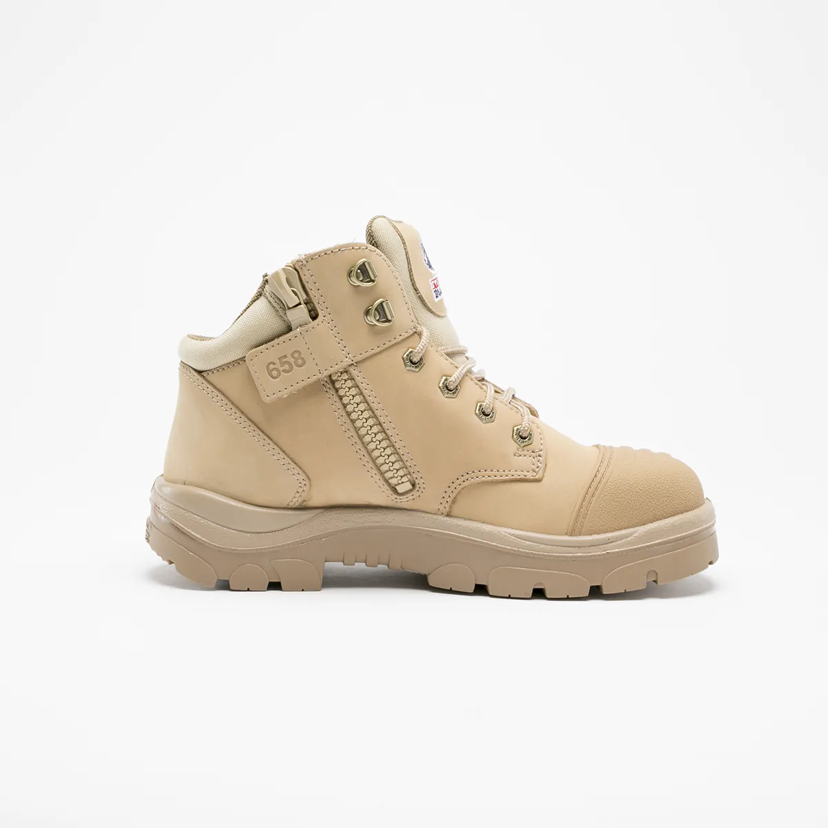 Steel Blue - 312658 Parkes Zip (Sand)