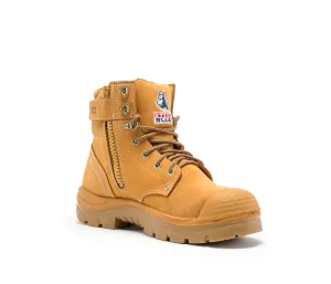 STEEL BLUE ARGYLE ZIP TPU / BUMP CAP WORK BOOT