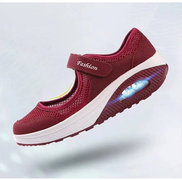 Stretchable Breathable Lightweight Walking Shoes