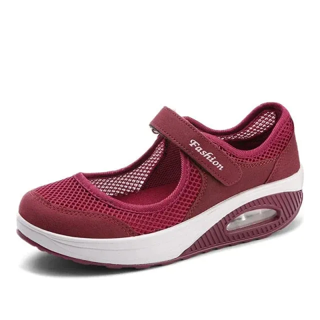 Stretchable Breathable Lightweight Walking Shoes