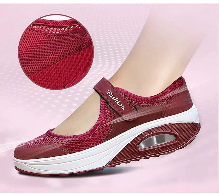 Stretchable Breathable Lightweight Walking Shoes