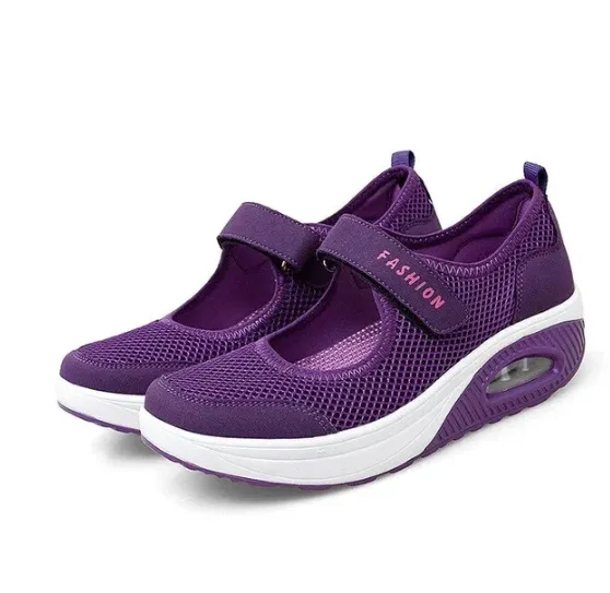 Stretchable Breathable Lightweight Walking Shoes