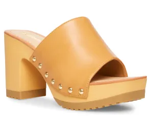 Studded Open Toe Mule