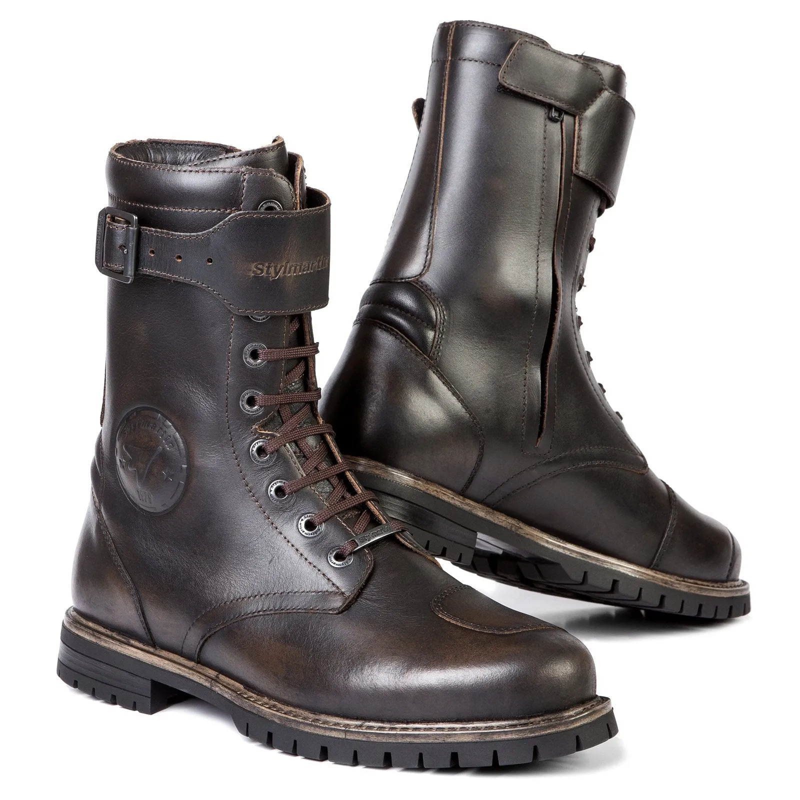 Stylmartin Rocket Brown WP Motorcycle Riding Boots