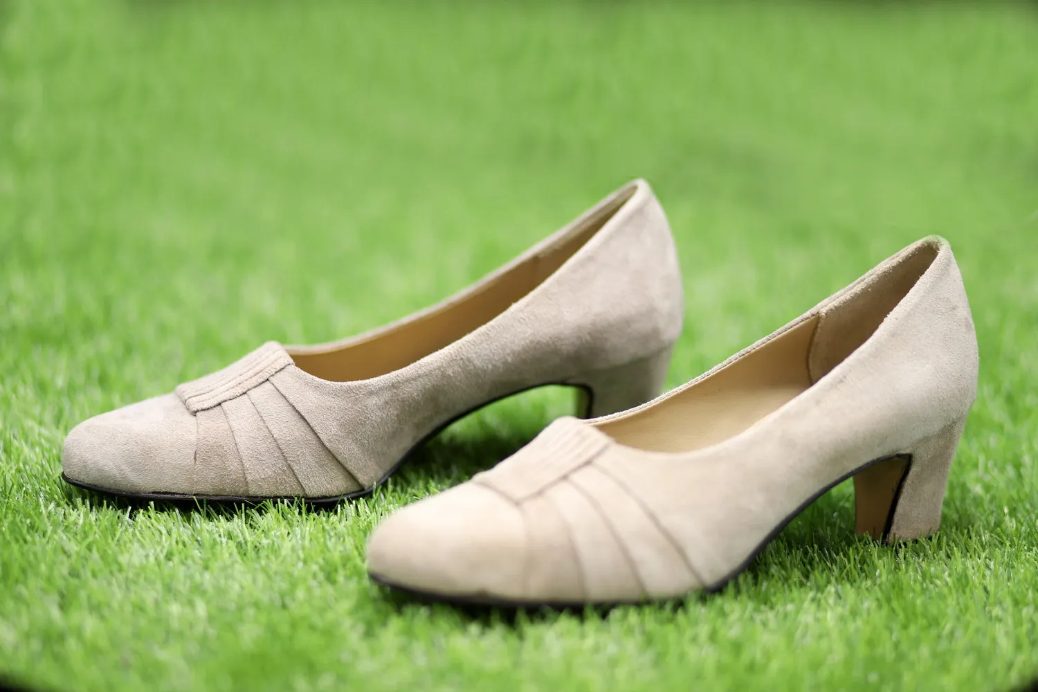 Suede leather Court Shoes Design ZA013