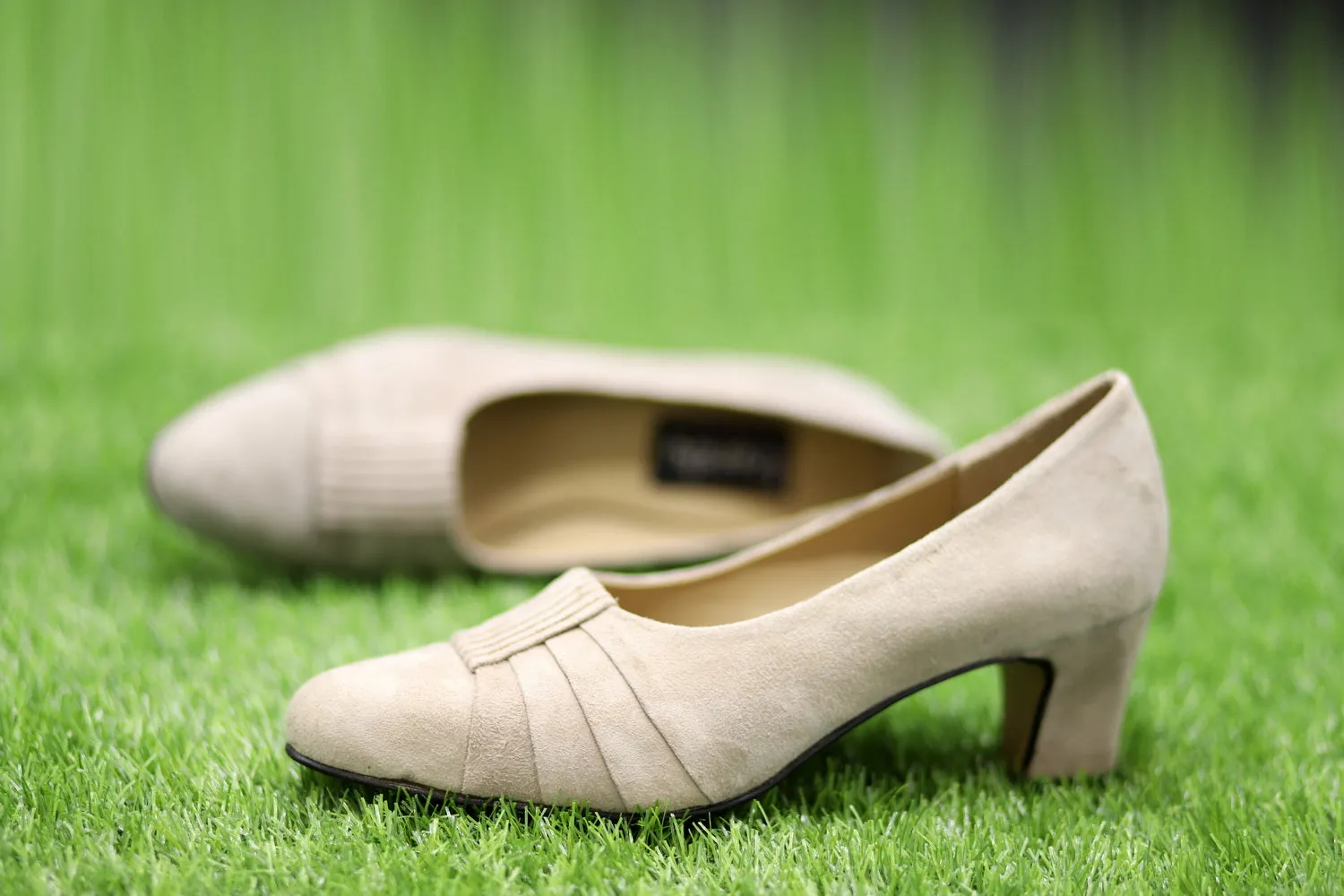 Suede leather Court Shoes Design ZA013