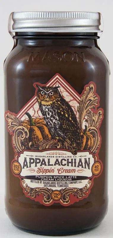 Sugarlands Pumpkin spice latte cream 750 ml