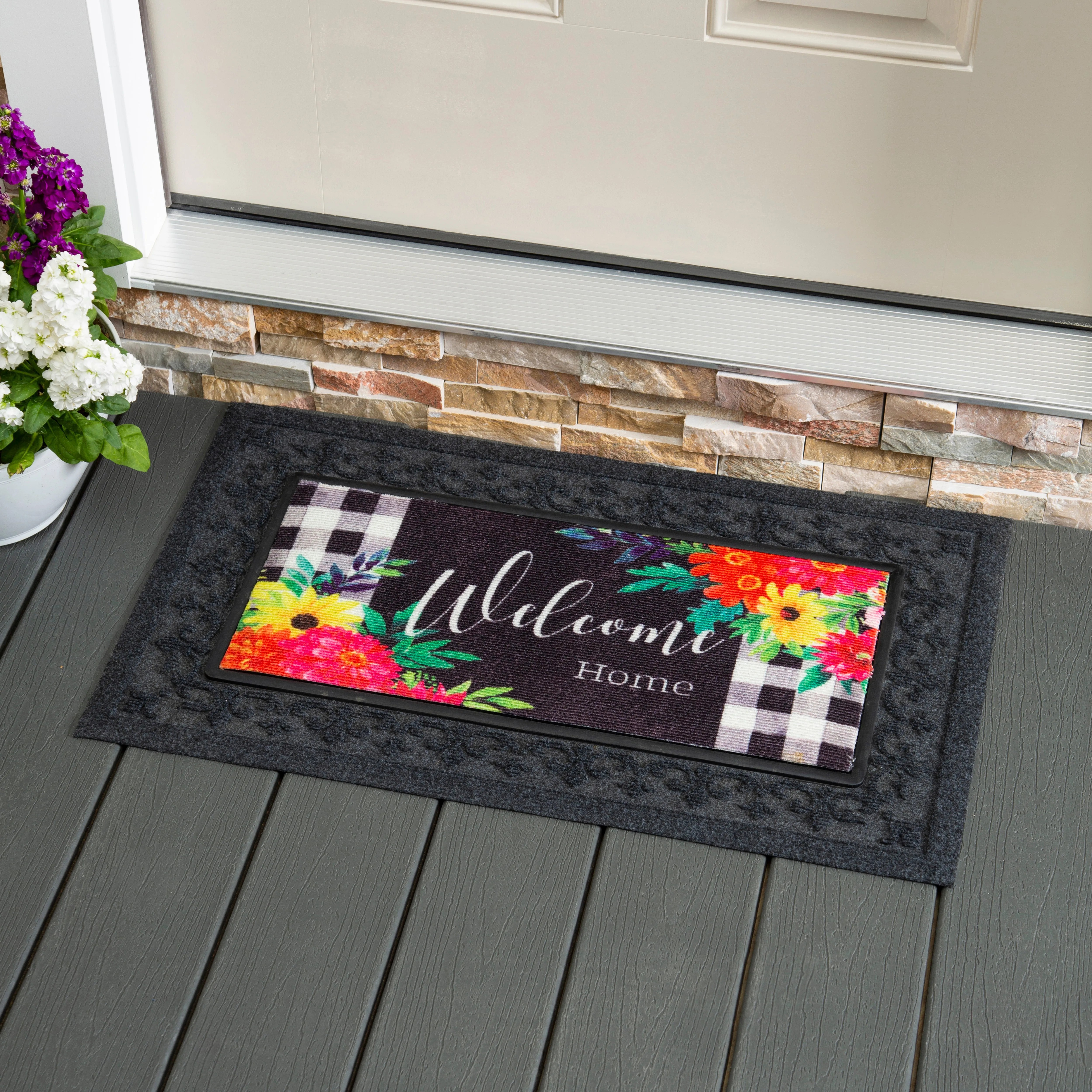 Summer Bloom Textured Sassafras Switch Mat