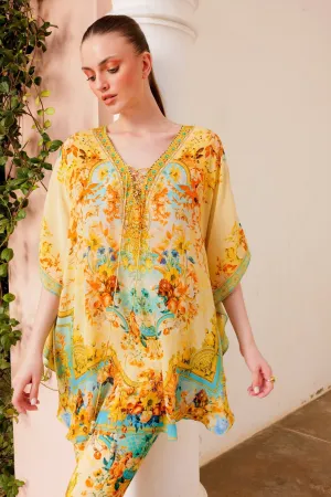 SUMMER GARDEN BUTTERFLY TOP