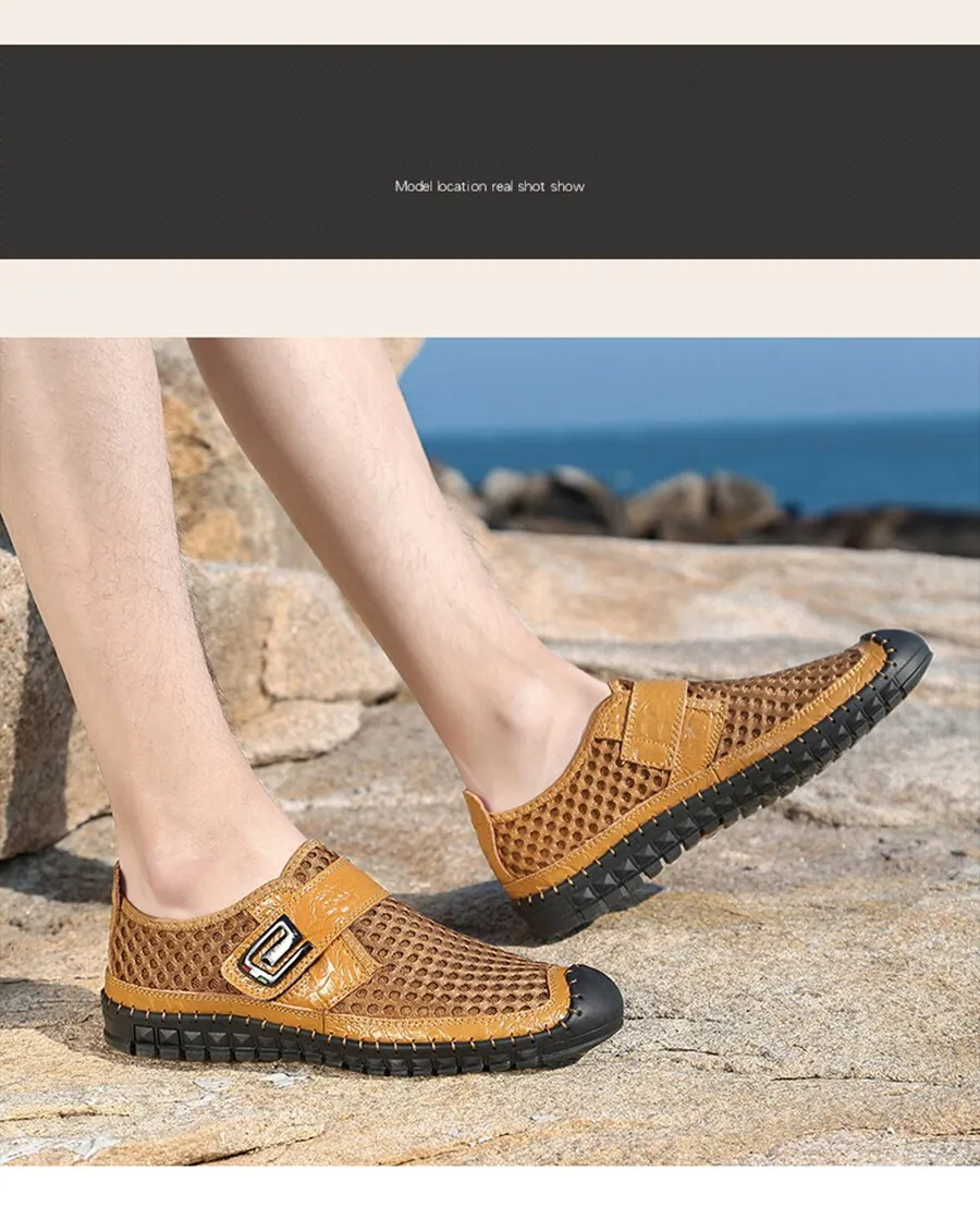 Summer Men Loafers Breathable Casual shoes
