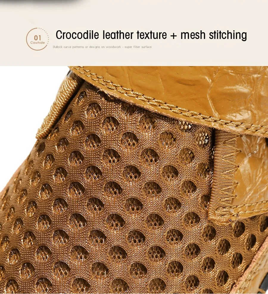 Summer Men Loafers Breathable Casual shoes