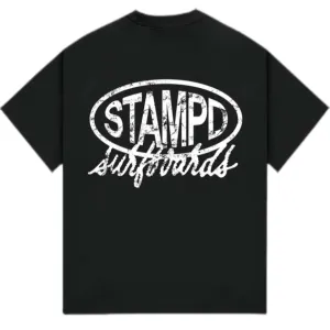 Surfboard Tee - Black