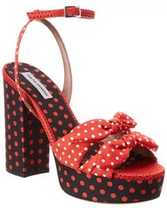 Tabitha Simmons Jodie Polka Red/Black/White Polka Dot
