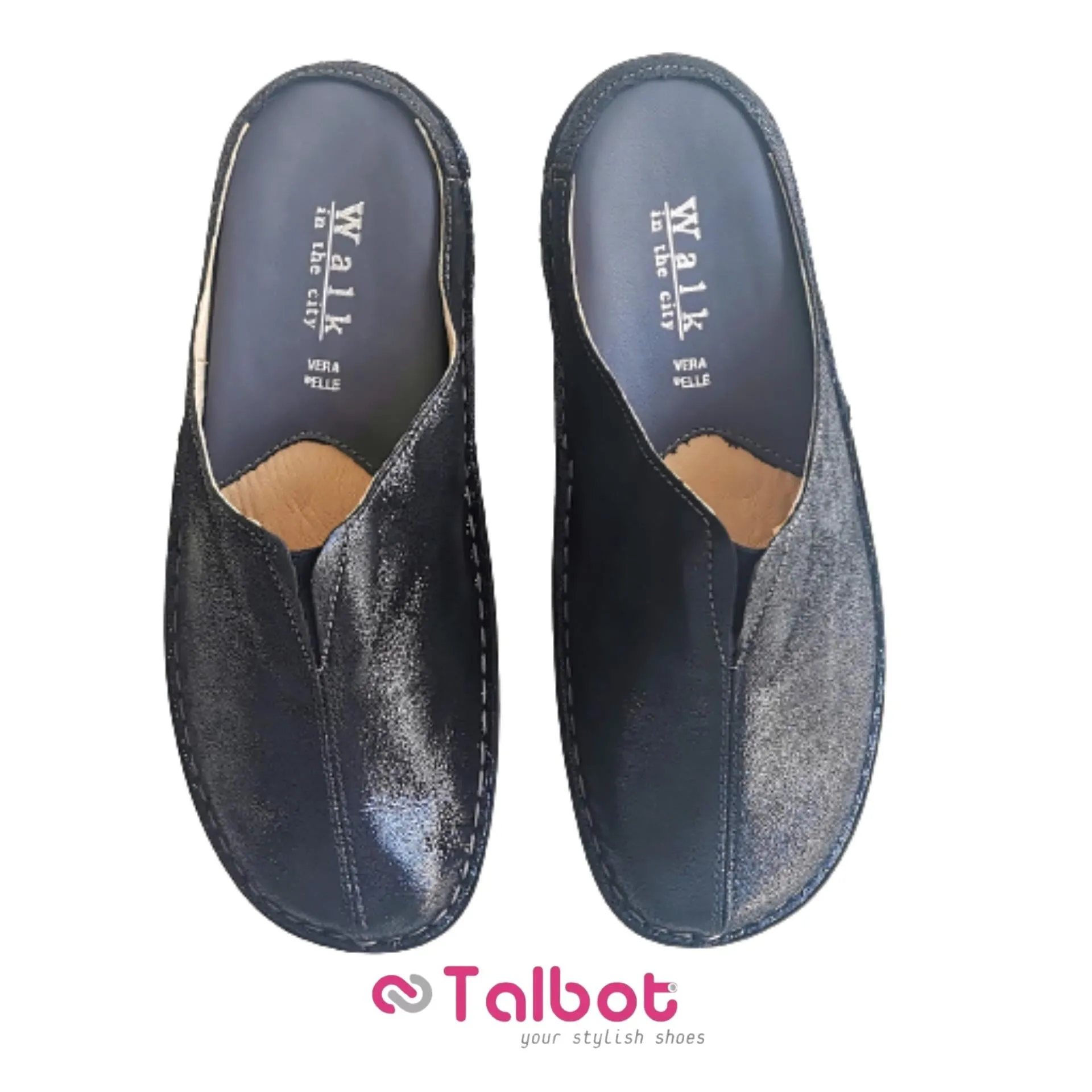 Talbot Leather Slippers