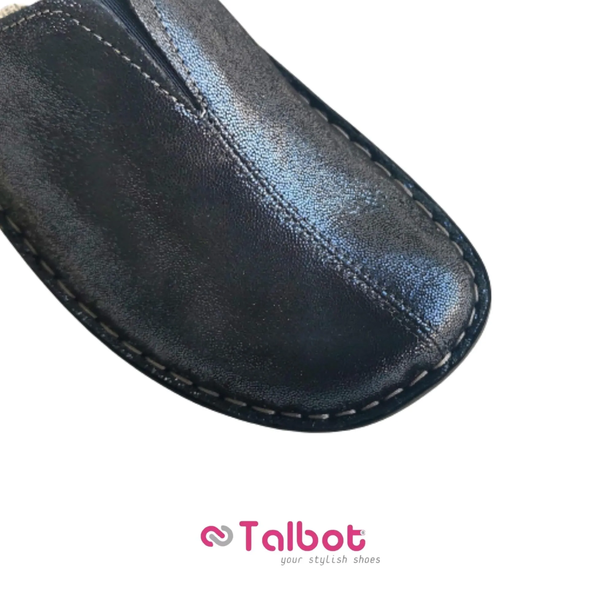 Talbot Leather Slippers