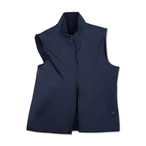 Technical Zip Gilet in Navy